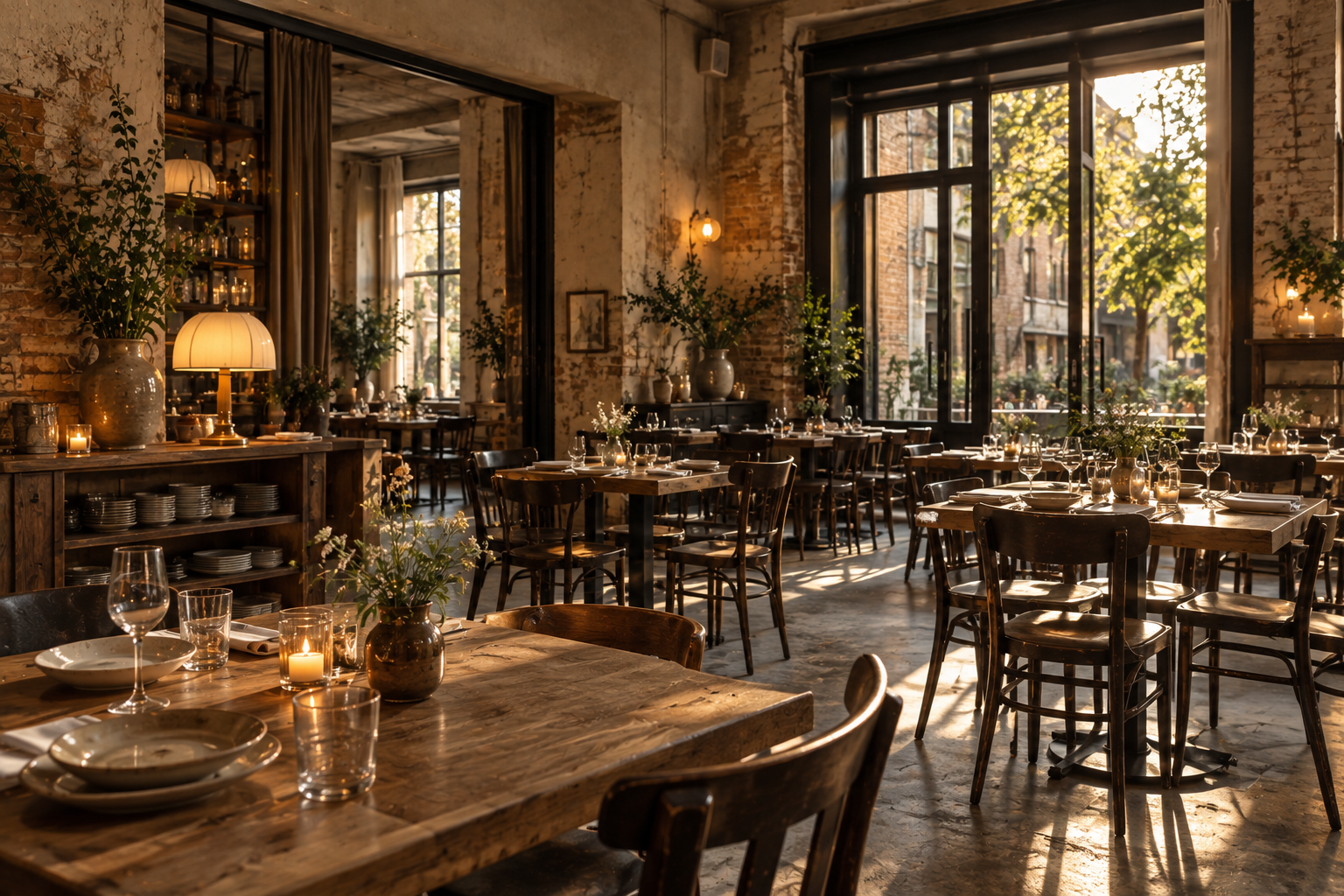 Wnętrze restauracji Miska